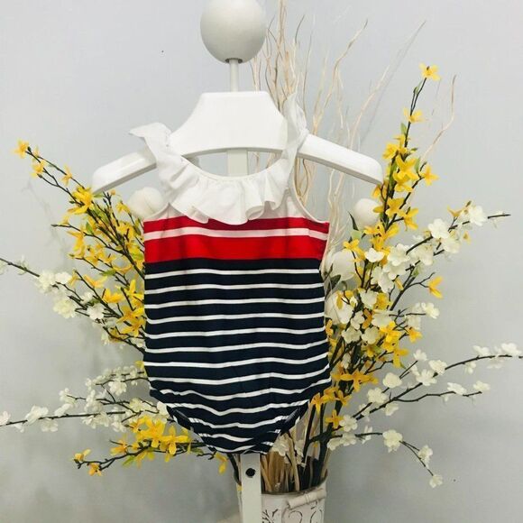 Janie and Jack girls swimsuit size 12-18M EUC